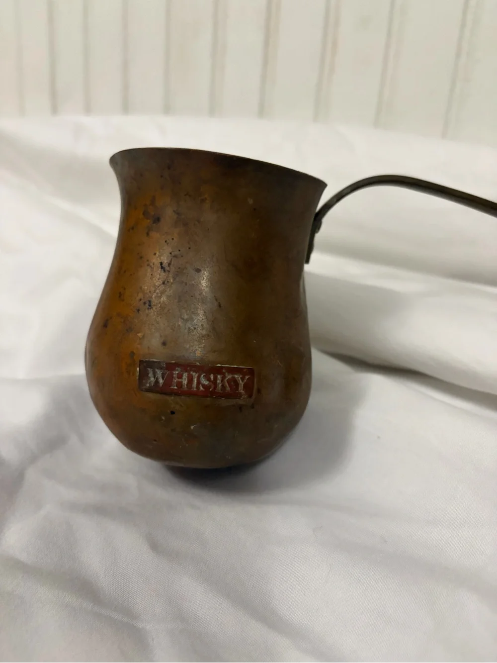 Antique Copper Whiskey Ladle Spoon wall decor